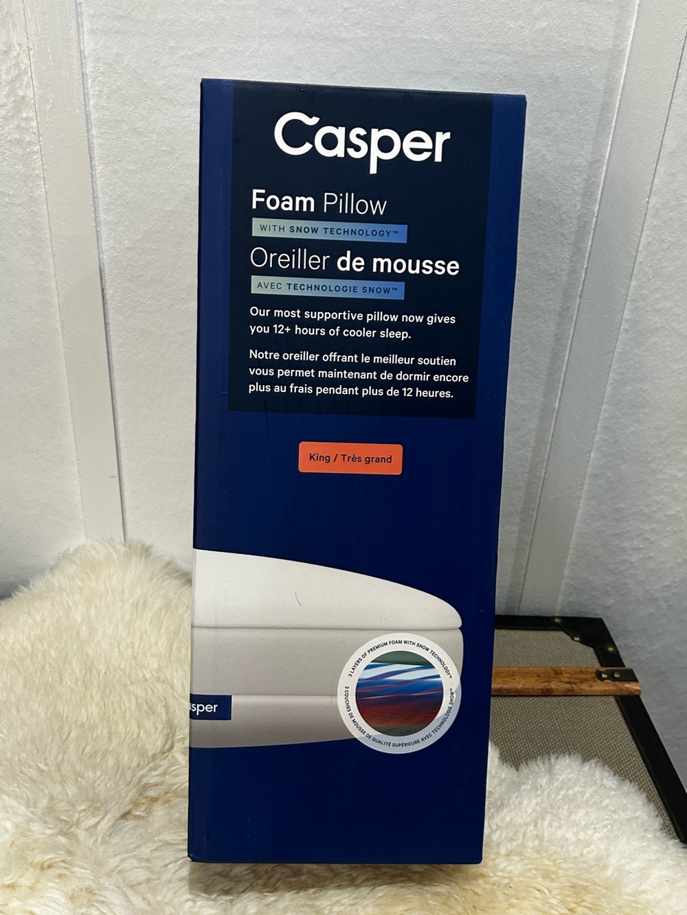 Casper Foam Pillow King Size